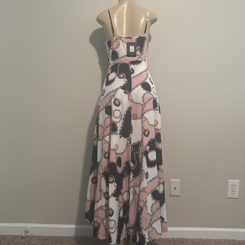 Fashion Nova-Link To The Past Maxi Romper size M - Picture 7 of 8